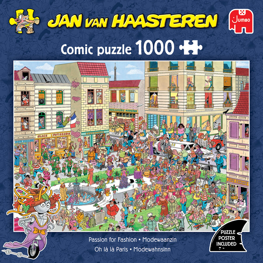 PRE-ORDER - Passion for Fashion - Jan van Haasteren - 1000 pieces-3