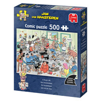 thumb-PRE-ORDER - Een Hondenleven - Jan van Haasteren - puzzel van 500 stukjes-7