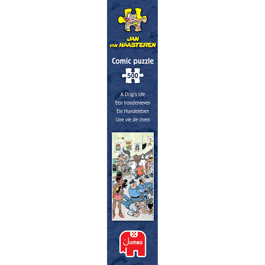 PRE-ORDER - Een Hondenleven - Jan van Haasteren - puzzel van 500 stukjes-5