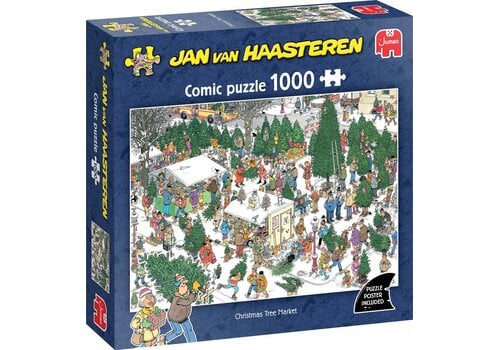  Jumbo Kerstbomenmarkt - JvH - 1000 stukjes 