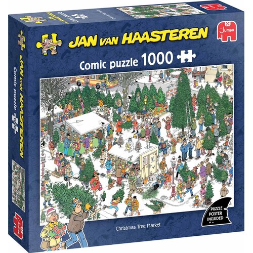  Jumbo Kerstbomenmarkt - JvH - 1000 stukjes 