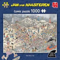 thumb-Nieuwjaarsduik - Jan van Haasteren - puzzel van 1000 stukjes-3