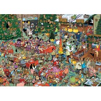 thumb-Kerstdiner - Jan van Haasteren - puzzel van 1000 stukjes-2
