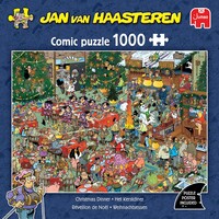 thumb-Kerstdiner - Jan van Haasteren - puzzel van 1000 stukjes-3