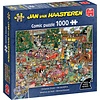 Jumbo Kerstdiner - Jan van Haasteren - puzzel van 1000 stukjes