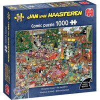 thumb-Kerstdiner - Jan van Haasteren - puzzel van 1000 stukjes-1