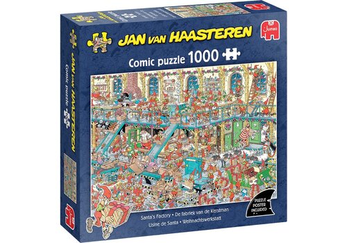  Jumbo Santa's Factory  - JvH - 1000 pieces 