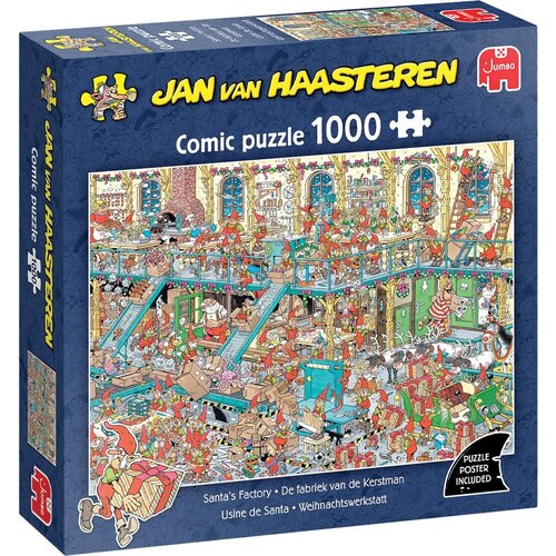  Jumbo Santa's Factory  - JvH - 1000 pieces 