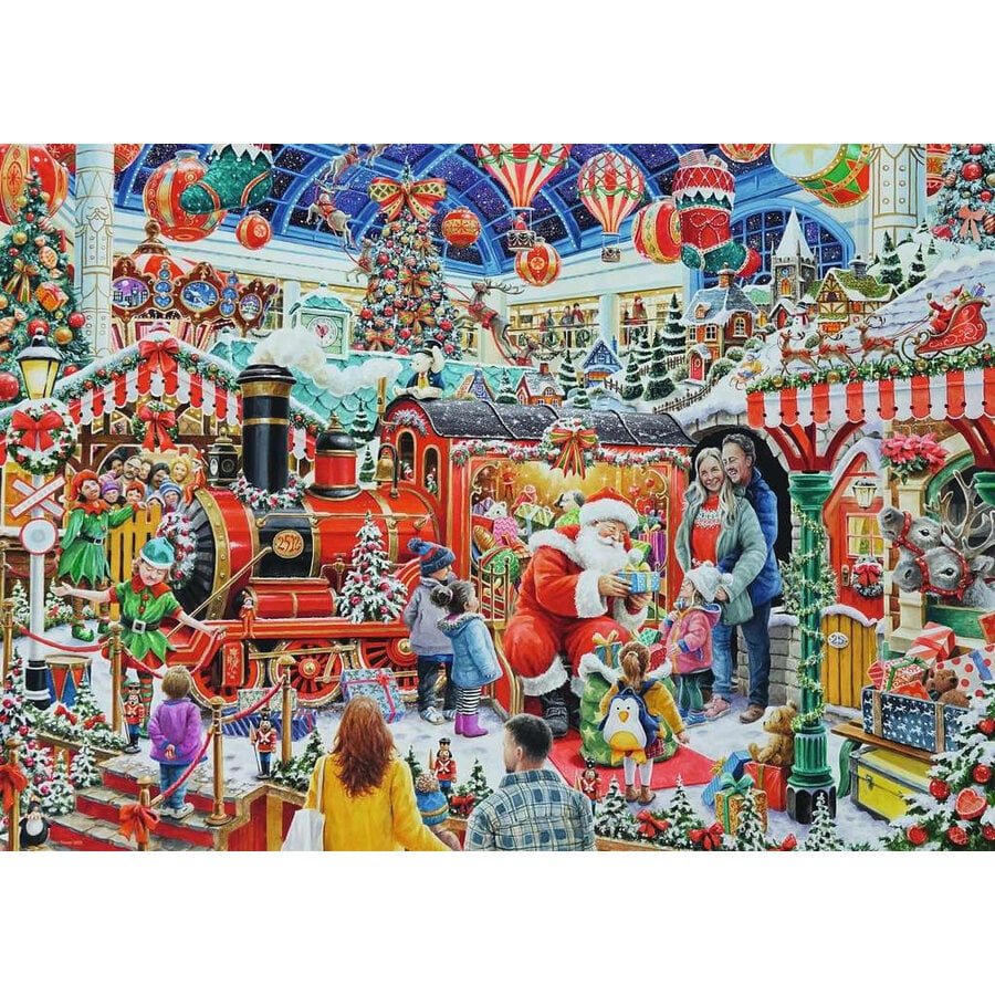 Christmas No.29 - Santa's Steam Train Grotto - 1000 pieces-2