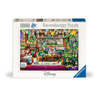thumb-Café de Noël Disney - 1000 pièces-1