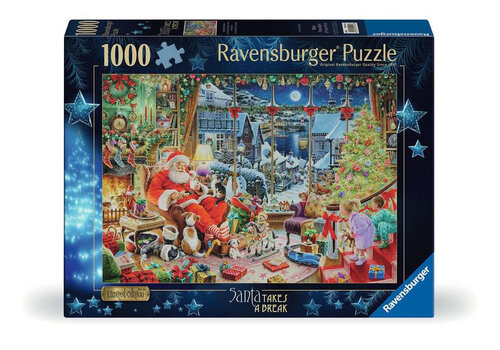  Ravensburger Santa Takes a Break - 1000 pieces 