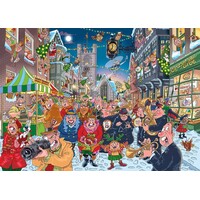thumb-Wasgij Christmas 12 - The Big Turn On! - puzzle de 1000 pièces-2