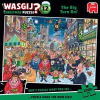 thumb-Wasgij Christmas 12 - The Big Turn On! - jigsaw puzzle of 1000 pieces-3