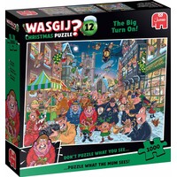 thumb-Wasgij Christmas 12 - The Big Turn On! - jigsaw puzzle of 1000 pieces-1