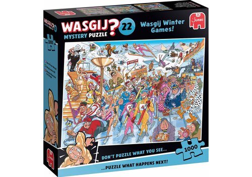  Jumbo Wasgij Mystery 22 - Winter Games! -1000 stukjes 