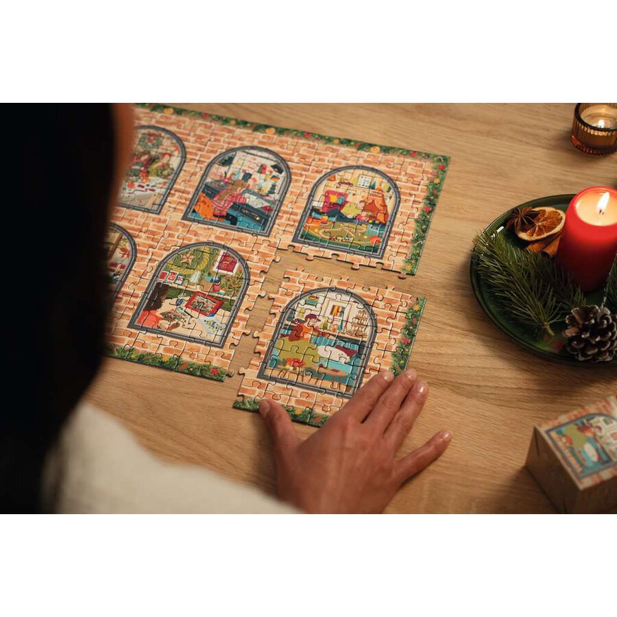 Ravensburger - Kerst Advent Kalender 2026 - 24 x 56 stukjes-8