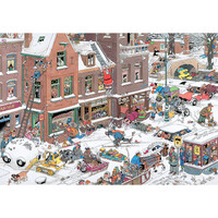 thumb-PRE-ORDER - Sneeuwpret - Jan van Haasteren - puzzel van 3000 stukjes-2