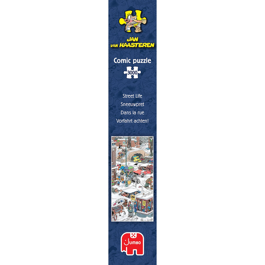 PRE-ORDER - Dans la Rue - Jan van Haasteren - puzzle de 3000 pièces-5