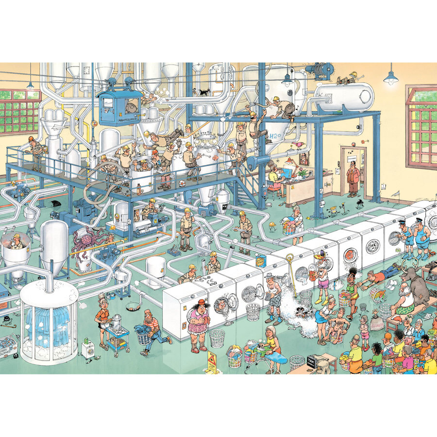 PRE-ORDER - Suds Everywhere & A Splash of Colour - Jan van Haasteren - 2x1000 pieces-3