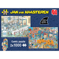 thumb-PRE-ORDER - Hop Hop Overal Sop & Een Kleurrijk Zooitje - Jan van Haasteren - 2x1000 stukjes-7