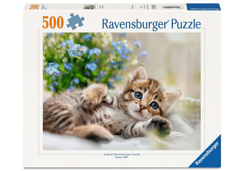  Ravensburger Playfull Kitten  - 500 pieces 