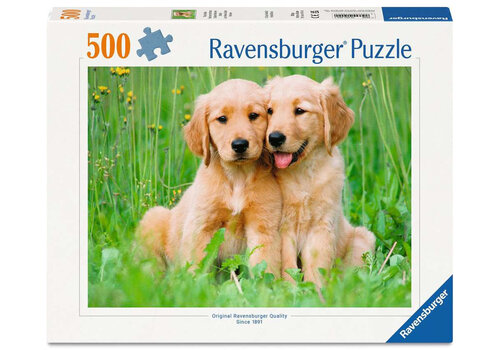  Ravensburger Golden Retriever Broers - 500 stukjes 