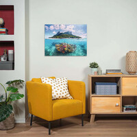 thumb-Eiland Waterlandschap - puzzel van 500 stukjes-4