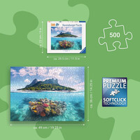 thumb-Eiland Waterlandschap - puzzel van 500 stukjes-3