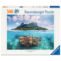thumb-Island Waterscape - jigsaw puzzle of 500 pieces-1