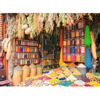 thumb-Kleurrijke Kruiden, Marokko - Colorful Markets - puzzel van 500 stukjes-2