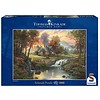 Schmidt Le repos en montagne - Thomas Kinkade - puzzle de 1000 pièces