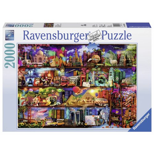  Ravensburger World of books - 2000 pieces 