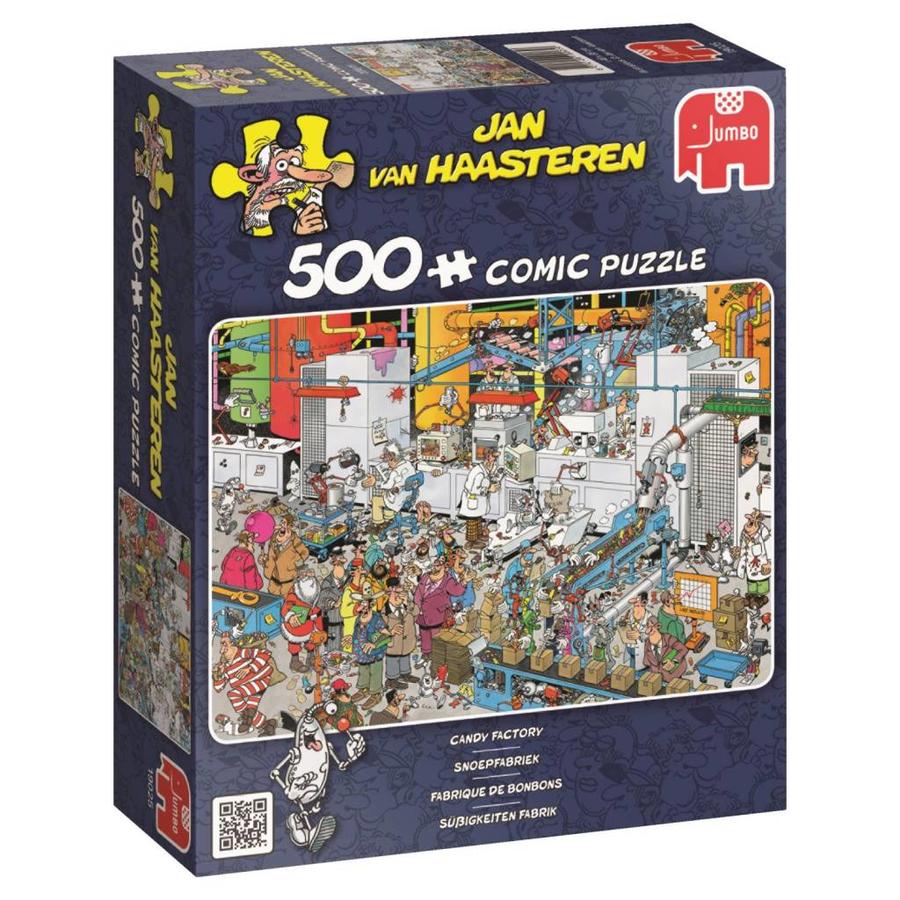 Snoepfabriek - Jan van Haasteren - puzzel van 500 stukjes-3