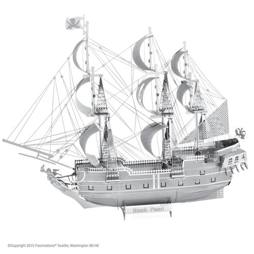  Metal Earth Black Pearl - Pirate Ship - Iconx 3D 