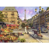 thumb-Een avondwandeling door Parijs - puzzel van 500 stukjes-1