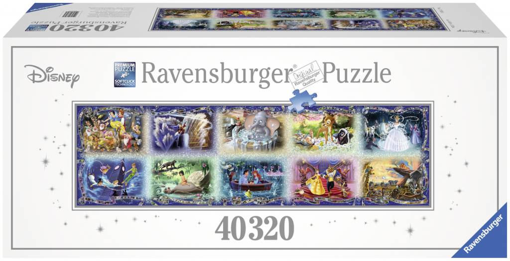 De zeven Ironisch Ravensburger Grootste Disney puzzel voordelig kopen? 40320 stukjes -  Puzzels123