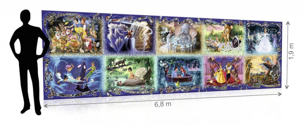 De zeven Ironisch Ravensburger Grootste Disney puzzel voordelig kopen? 40320 stukjes -  Puzzels123