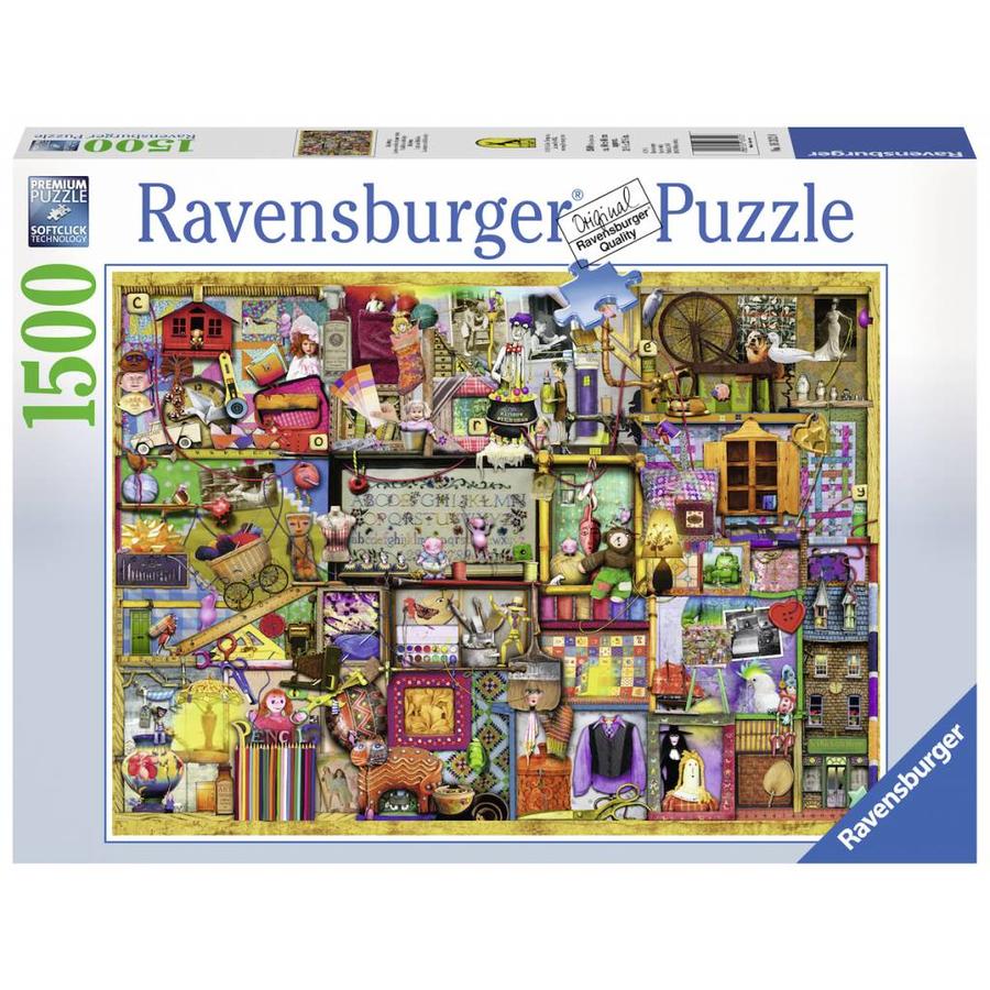 Ravensburger Thompson Hobby Cabinet 1500 Pieces Puzzles123