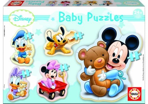  Educa Baby Mickey - 3, 4 and 5 pieces 