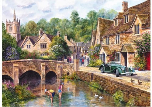  Gibsons The beautiful village of Castle Combe - 1000 pieces 