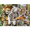 Ravensburger Nap of the tigers - puzzle of 200 pieces XXL