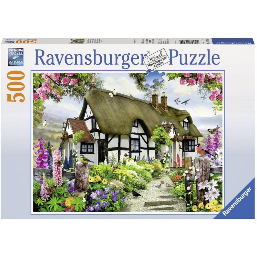 Chalet idyllique - puzzle de 500 pièces-2