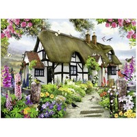 thumb-Idyllic cottage - puzzle of 500 pieces-1