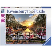 thumb-Bicycles in Amsterdam - jigsaw puzzle of 1000 pieces-1