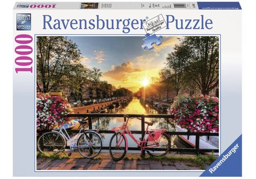  Ravensburger Vélos à Amsterdam - 1000 pièces 