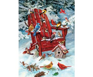 Cobble Hill Adirondack Birds Puzzle – 1000 Pieces, Nature-Themed, Colorful & Nostalgic Art For Family Fun 1 thumbnail image