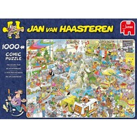 thumb-Le salon des vacances - Jan van Haasteren - 1000 pièces-1