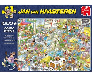 Jan Van Haasteren Book Fair Puzzle - 750 Piece Comic Crowds Collection Jigsaw