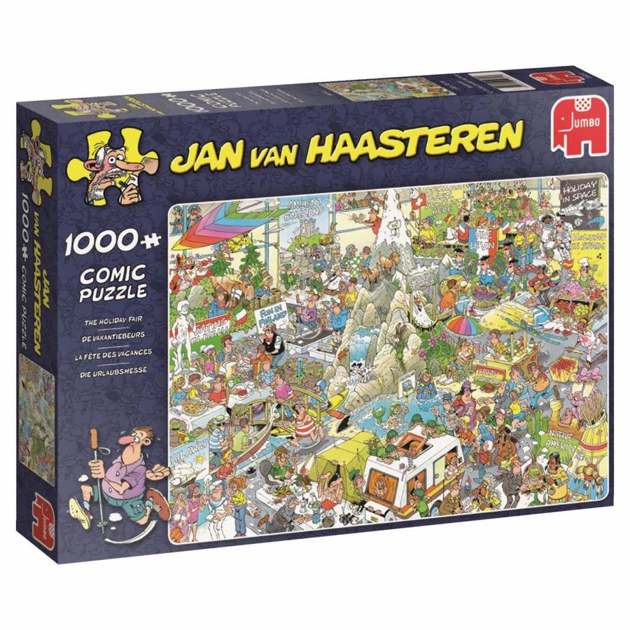 Le salon des vacances - Jan van Haasteren - 1000 pièces-3