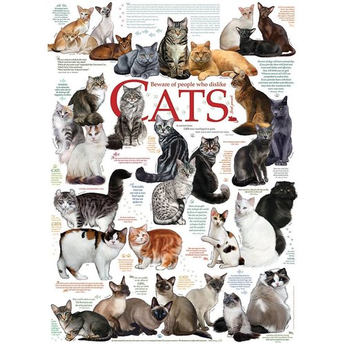  Cobble Hill Cats Quotes - 1000 pieces 